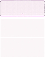 Picture of Purple - Linen Blank Top Check